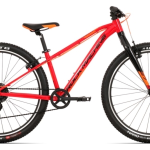 Bicicleta Rock Machine Thunder 27 VB 27.5 Gloss Dark Red/Black/Orange 15 - (S)