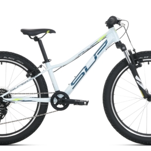 Bicicleta Superior Racer XC 24 Gloss White/Blue/Neon Yellow