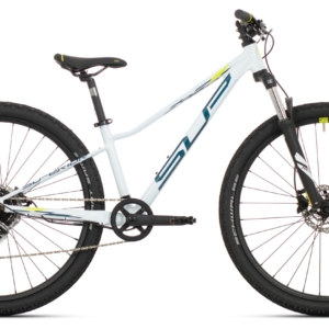 Bicicleta Superior Racer XC 27 DB 27.5 Gloss White/Blue/Neon Yellow 13.0 - (XS)