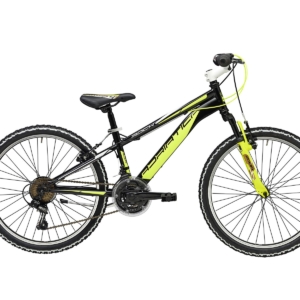Bicicleta Adriatica Rock 24 18V Negru/Galben