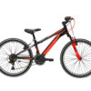 Bicicleta Adriatica Rock 24 18V Negru/Portocaliu