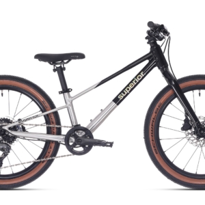Bicicleta Superior TEAM 20 20 Gloss Brushed Alu/Rainbow Black