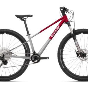 Bicicleta Superior TEAM 27.3 27.5 Gloss Brushed Alu/Red 13 - (XS)