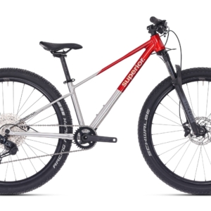 Bicicleta Superior TEAM 27.7 27.5 Gloss Brushed Alu/Red 15.5 - (S)